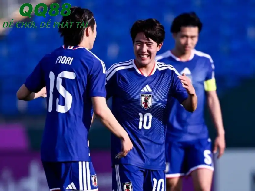 U23 Nhật Bản thể hiện phong độ hủy diệt U23 Nhật Bản thể hiện phong độ hủy diệt