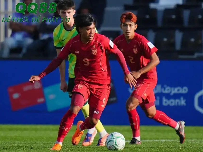 U23 Thái Lan sẽ phải thắng ở lượt trận cuối cùng nếu không muốn bị loại ngay sau vòng bảng (Ảnh: AFC) U23 Thái Lan sẽ phải thắng ở lượt trận cuối cùng nếu không muốn bị loại ngay sau vòng bảng (Ảnh: AFC)