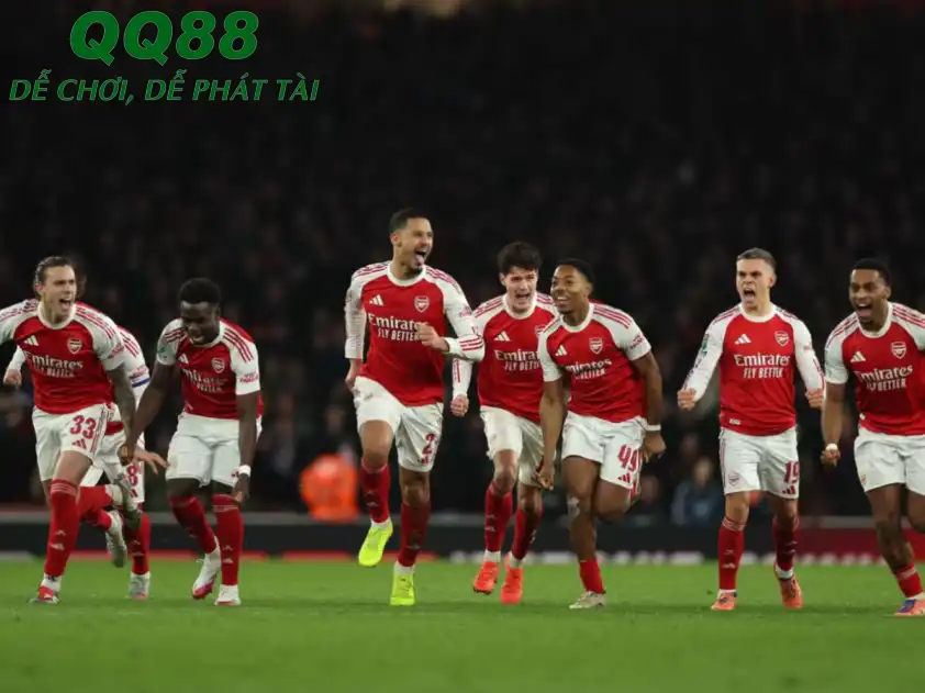 Arsenal đang tràn đầy cơ hội chinh phục cú ăn ba danh hiệu mùa này. Arsenal đang tràn đầy cơ hội chinh phục cú ăn ba danh hiệu mùa này.
